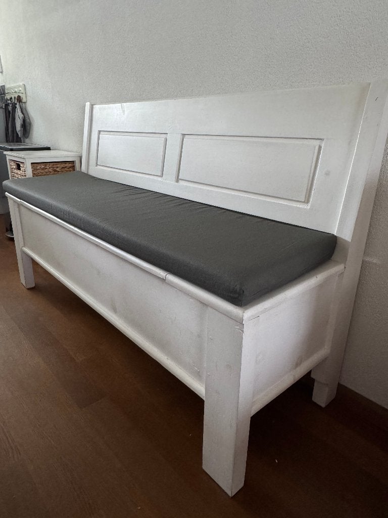 Klepbank met op maat gemaakt kussen, Ophalen, Gebruikt, Minder dan 75 cm, 150 tot 200 cm