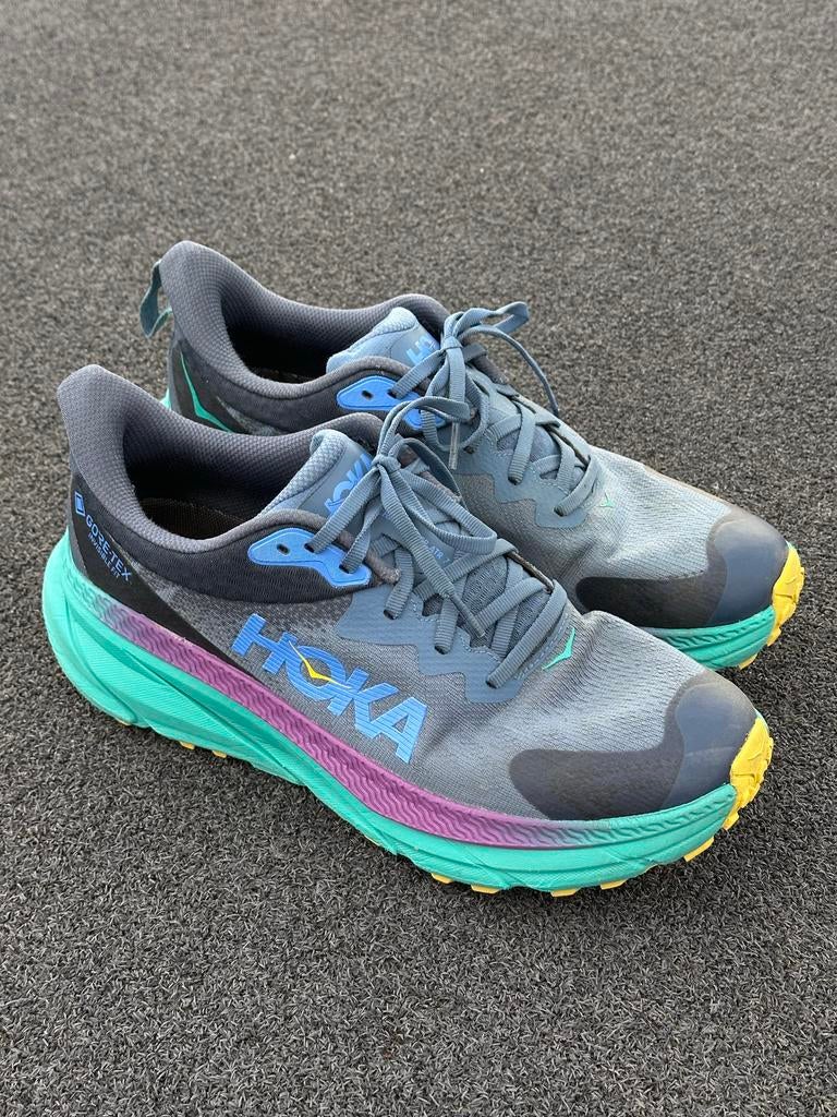 Hoka one one challenger atr 7 gore-tex(44 men), Blauw, Sportschoenen, Ophalen of Verzenden, Zo goed als nieuw
