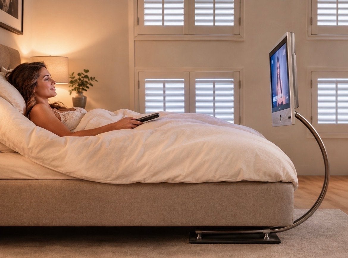 Loewe Xelos A 22 met originele Flat-TV vloerstandaard, Ophalen, Gebruikt, 50 Hz, 60 tot 80 cm