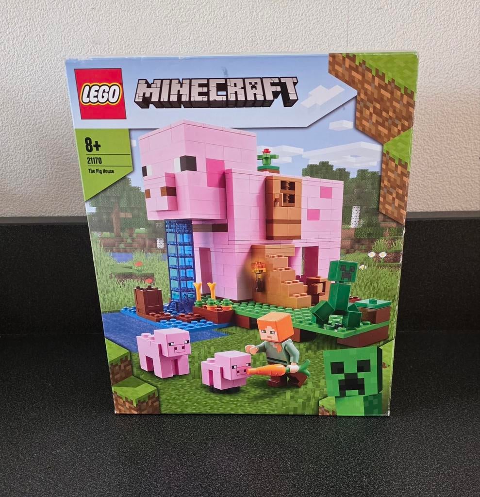 LEGO Minecraft 21170 Het Varkenshuis - Nieuw in doos, Minecraft, Lego, Nieuw, Ophalen of Verzenden