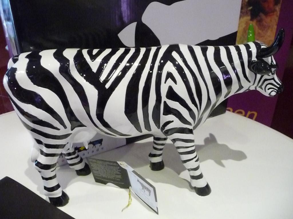 Nieuw Cow Parade koe The Greenhorn large gratis verzending., Ophalen of Verzenden