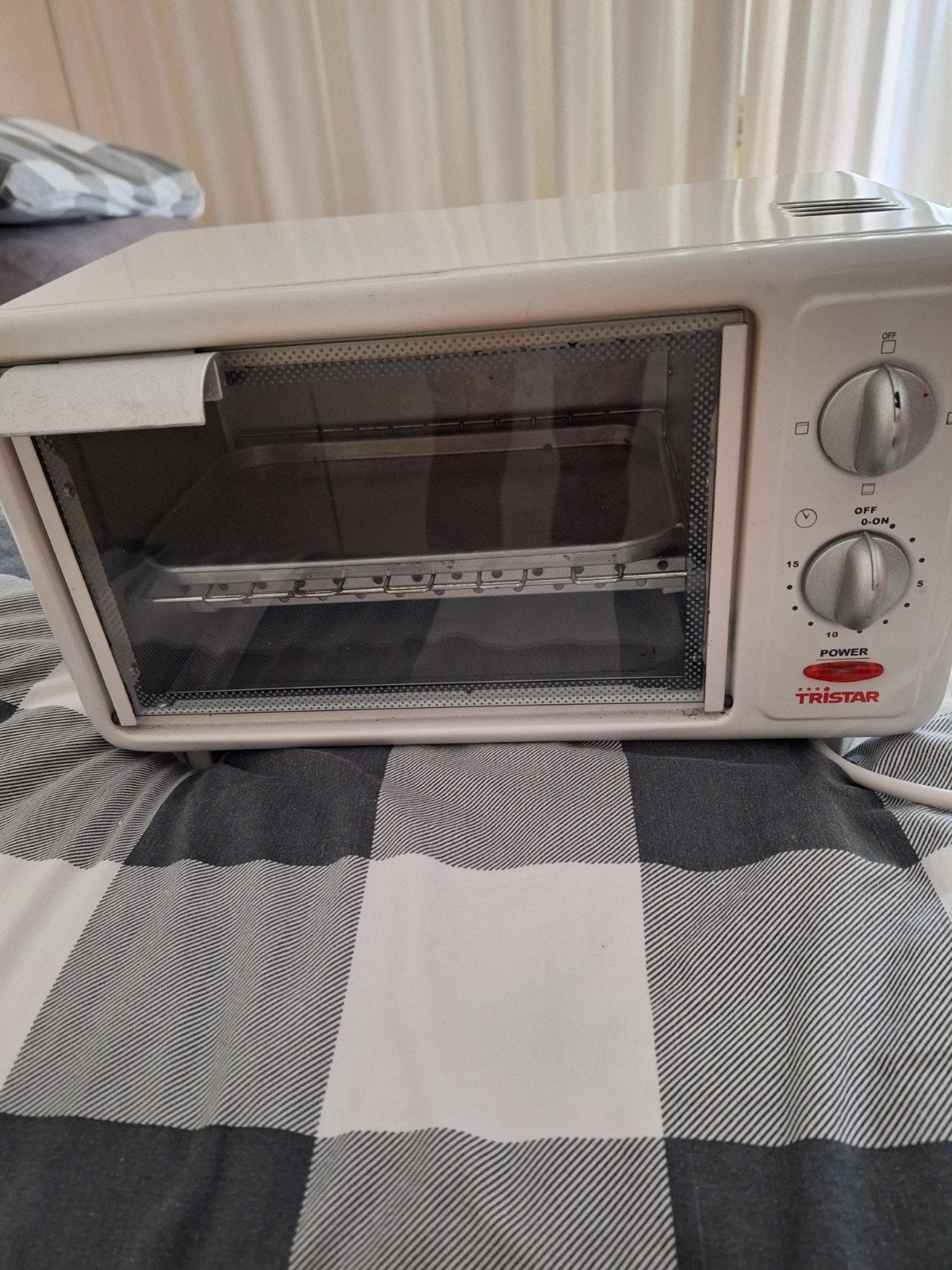 camping oventje wit,netjes, Ophalen, Gebruikt