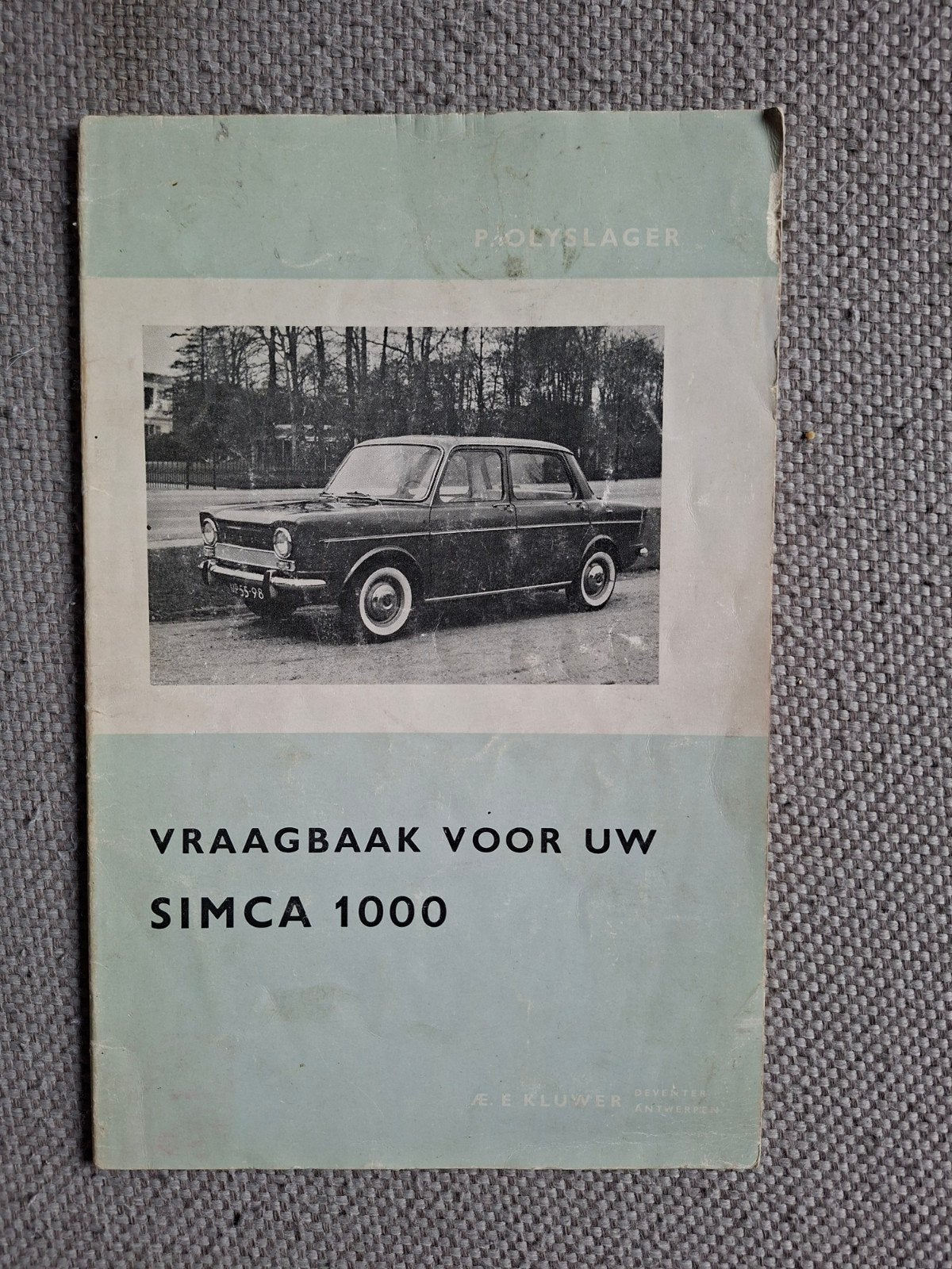 Vraagbaak Simca 1000, Ophalen of Verzenden