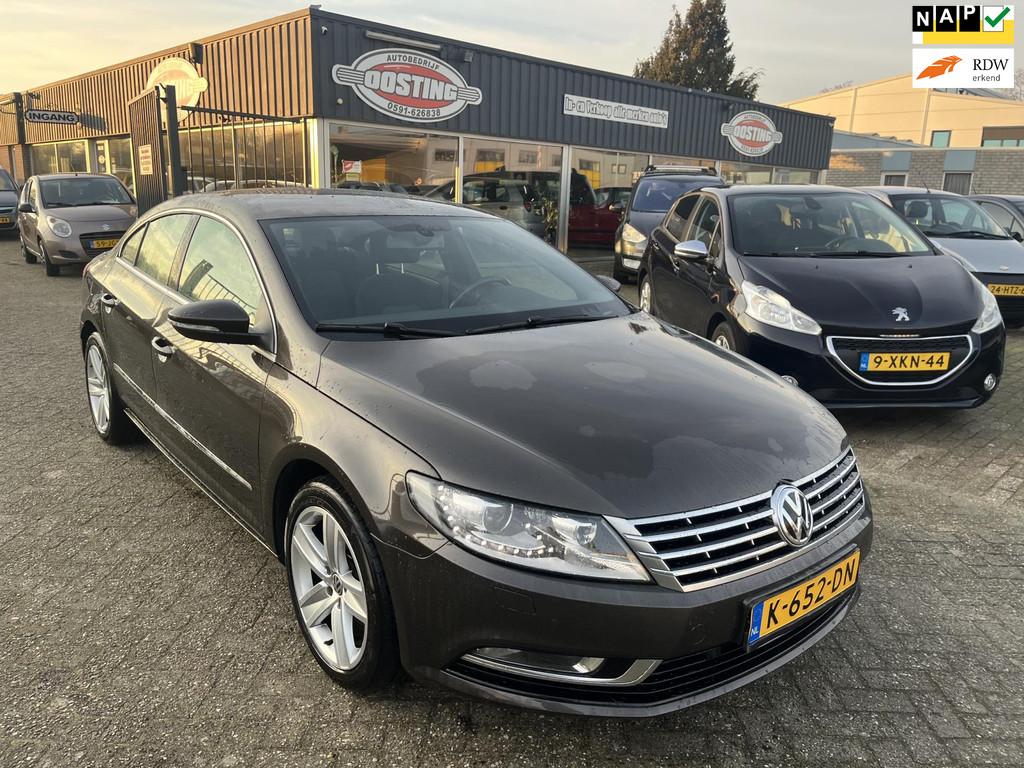 Volkswagen CC 1.4 TSI(st-bekr,clima,navi,6versn,bj14,pdc,849, Euro 5, Stof, 4 cilinders, Bruin