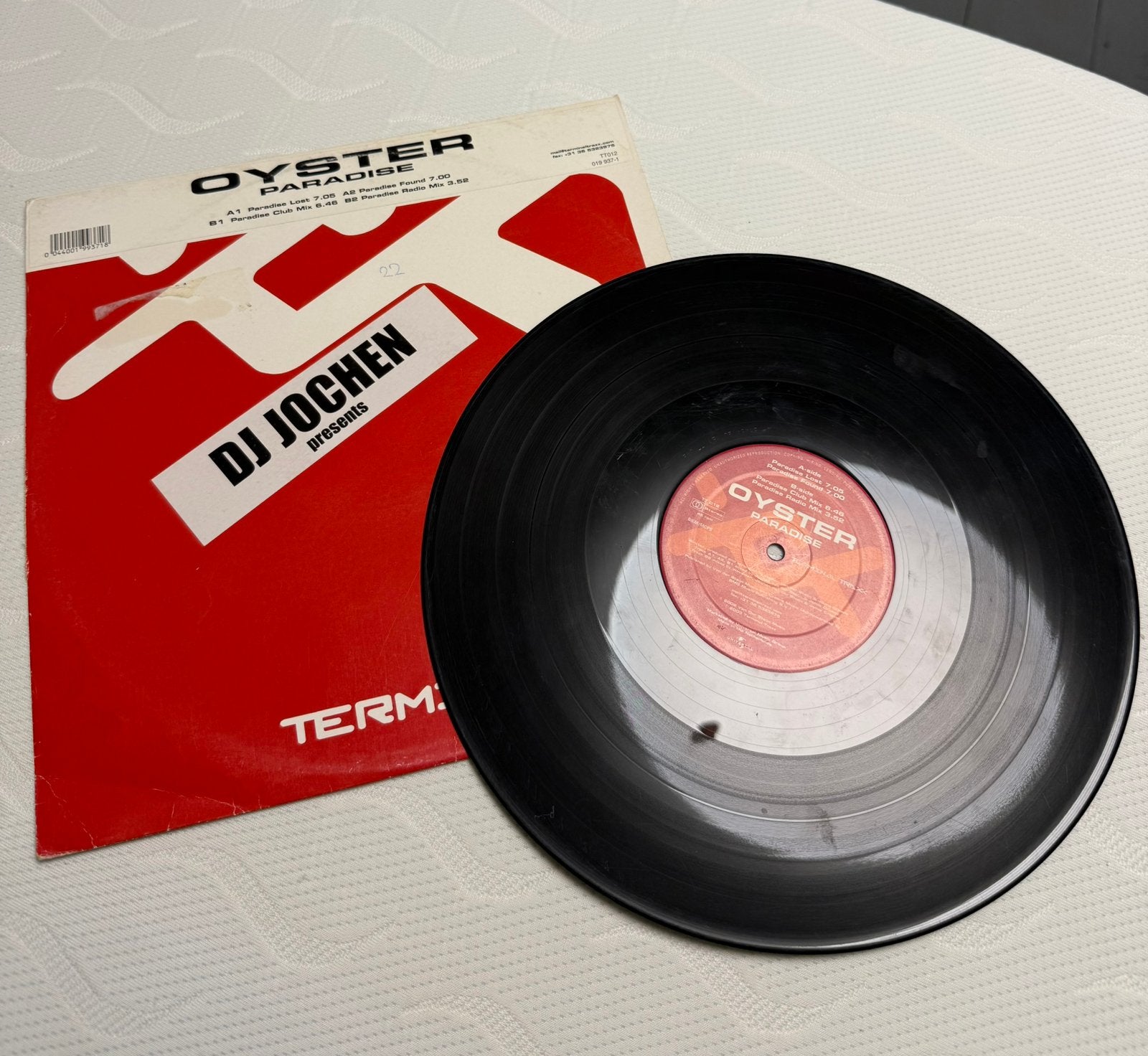 Trance Vinyl - Paradise, Beschermende buitenhoes, LP, Gebruikt, Trance