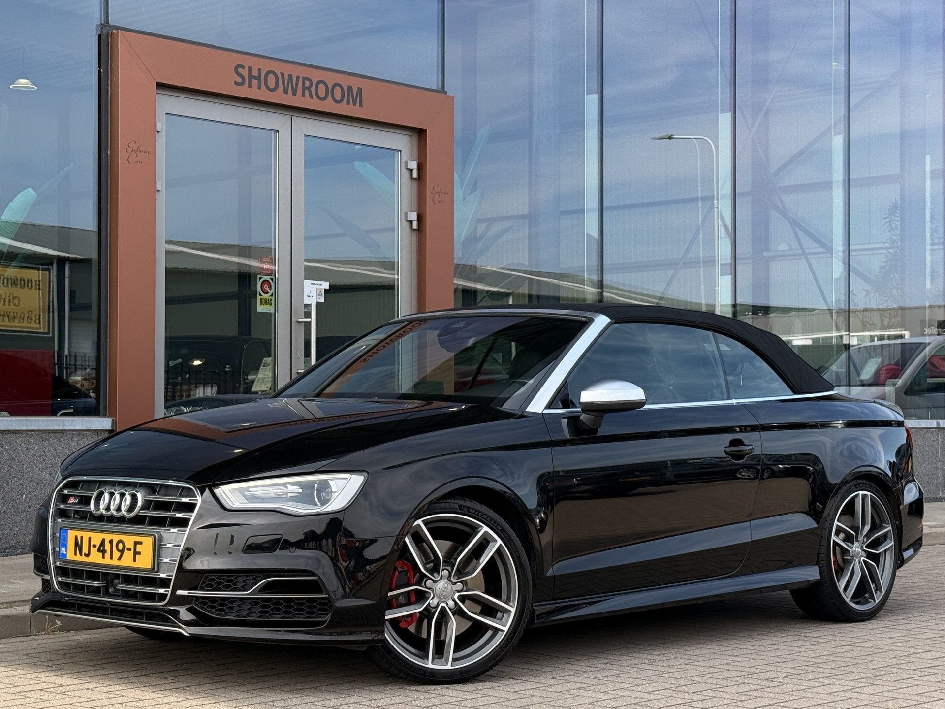 Audi A3 Cabriolet 2.0 TFSI S3 quattro | B&O | Lane assist |, Auto's, Automaat, Gebruikt, Zwart, Bedrijf
