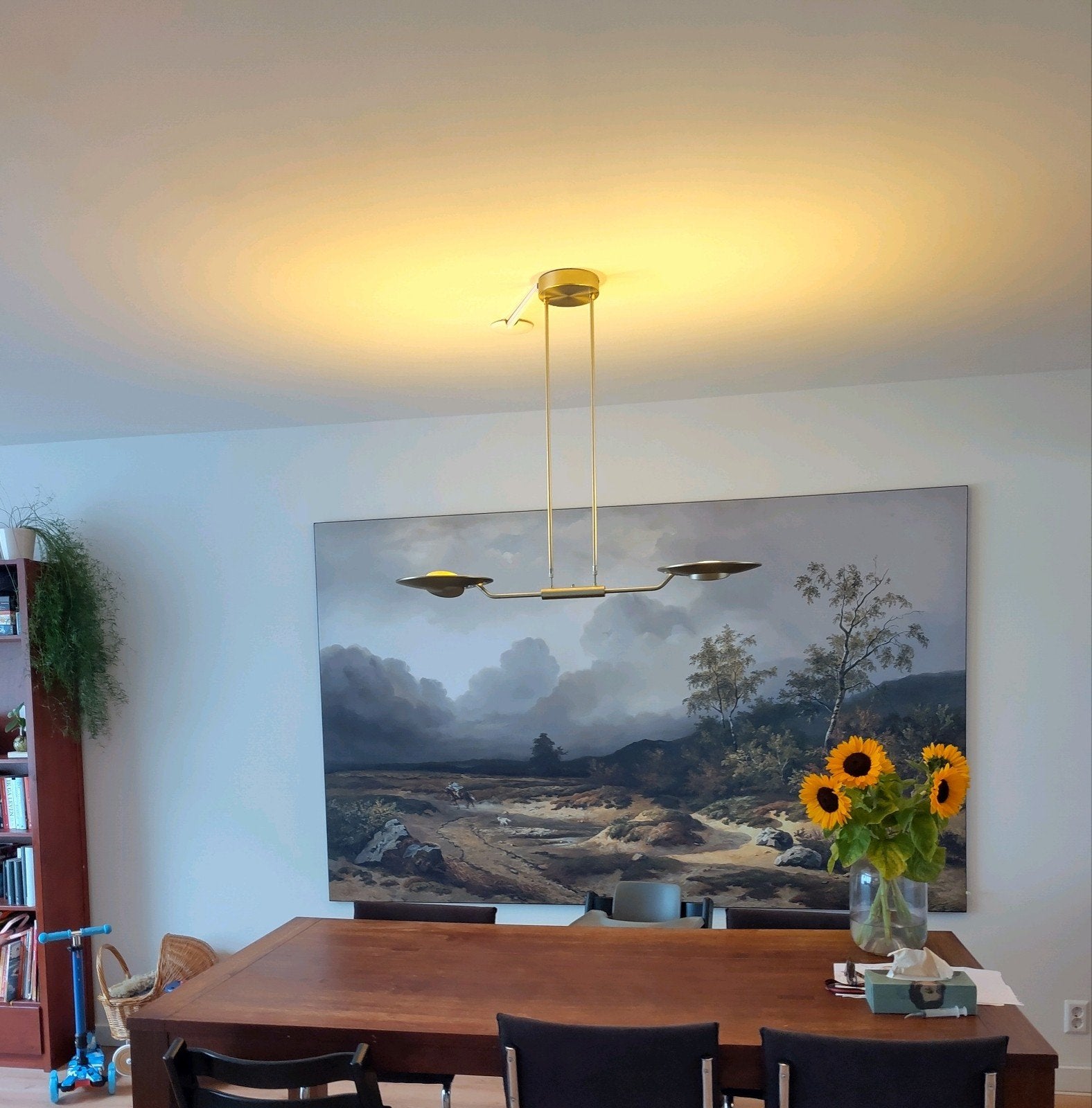 Steinhauer Zenith LED Messing, Ophalen, Zo goed als nieuw, Metaal, Modern