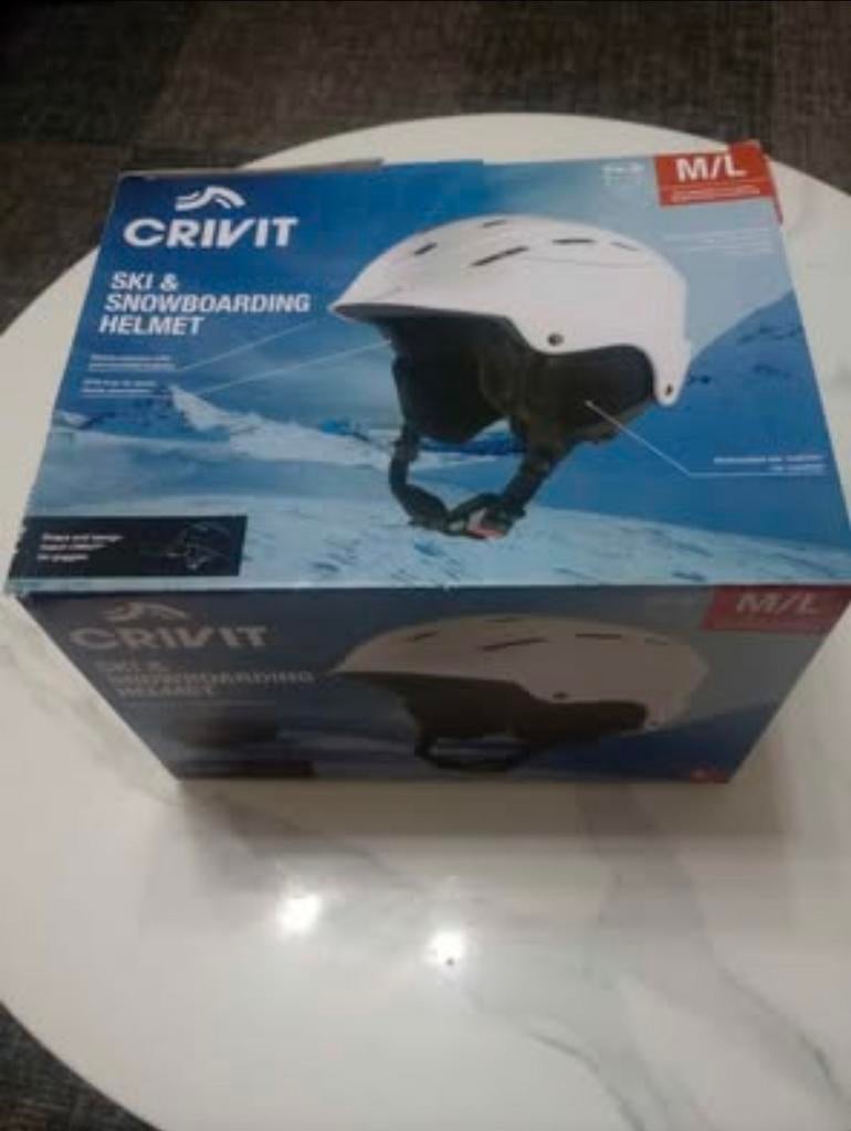 Crivit Ski- en Snowboardhelm M/L - Nieuw in doos, Overige merken, Overige typen, Nieuw, Ophalen of Verzenden