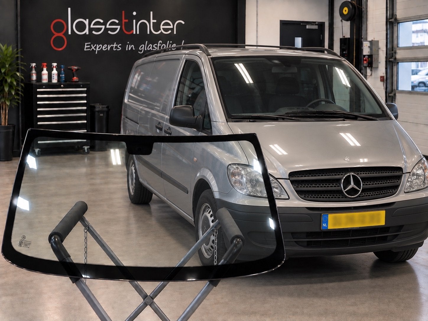 Mercedes Vito W639 – Nieuwe Voorruit Incl. Montage €395, Ophalen, Nieuw, Mercedes-Benz