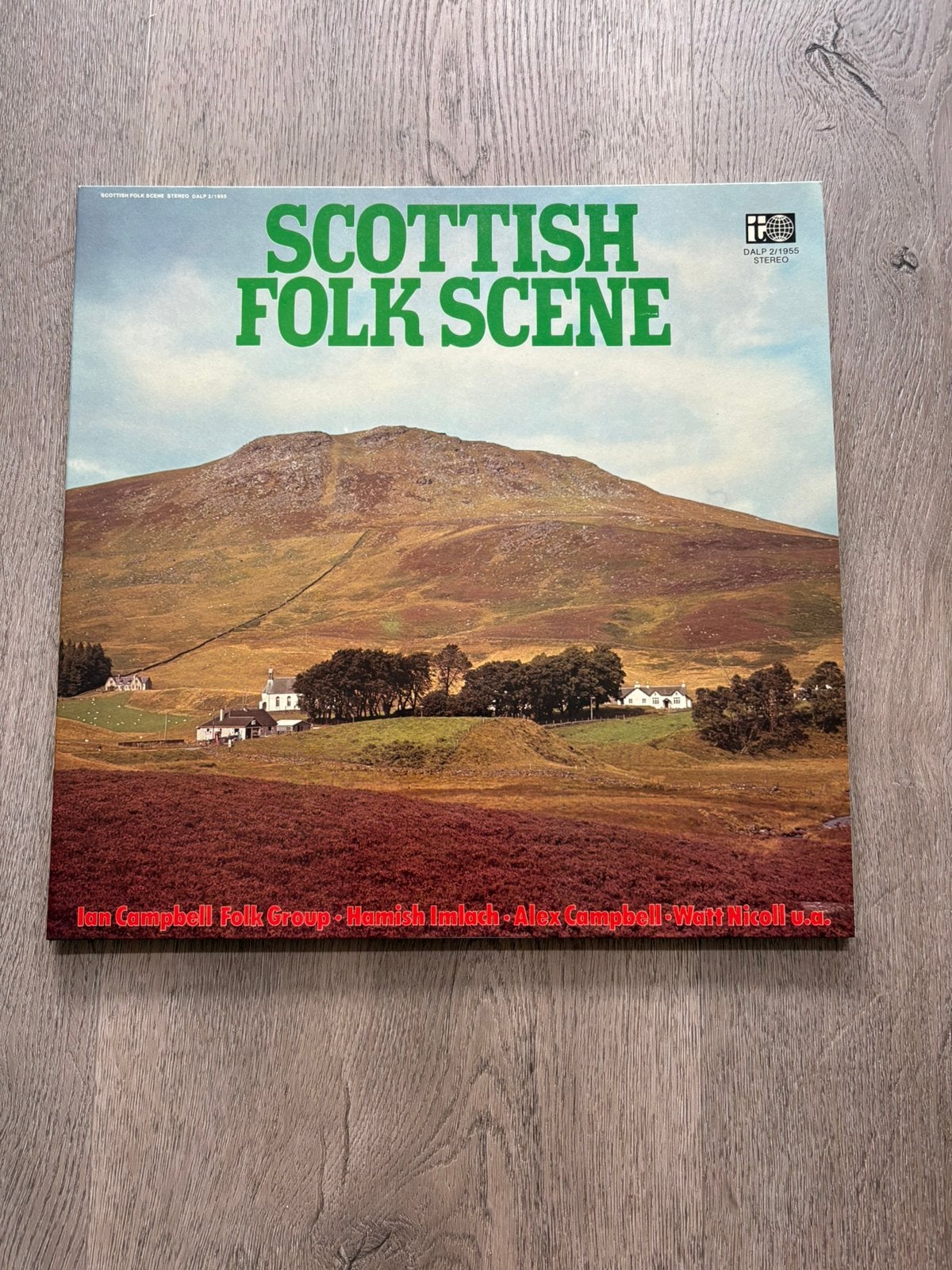 2LP Scottish Folk Scene, Inclusief binnenhoes, Ophalen of Verzenden, Zo goed als nieuw, 12 inch