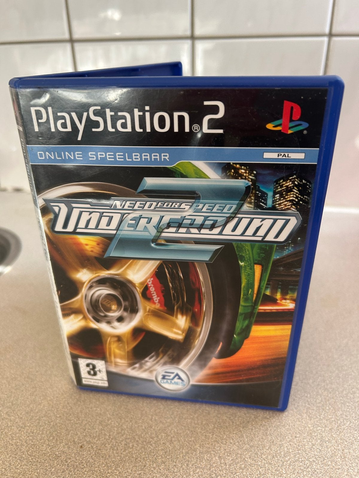 Need for Speed Underground 2 PS2 NL/PAL compleet nette staat, Online, Gebruikt, 1 speler, Racen en Vliegen