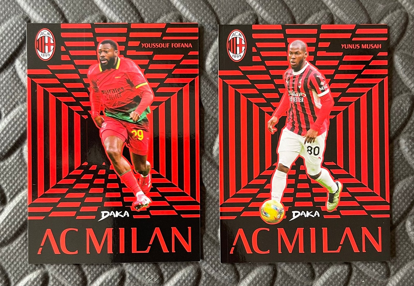 AC Milan DAKA 2024/2025 | Fofana Musah BG Insert kaarten, Verzamelen, Ophalen of Verzenden, Nieuw, Buitenlandse clubs, Poster, Plaatje of Sticker