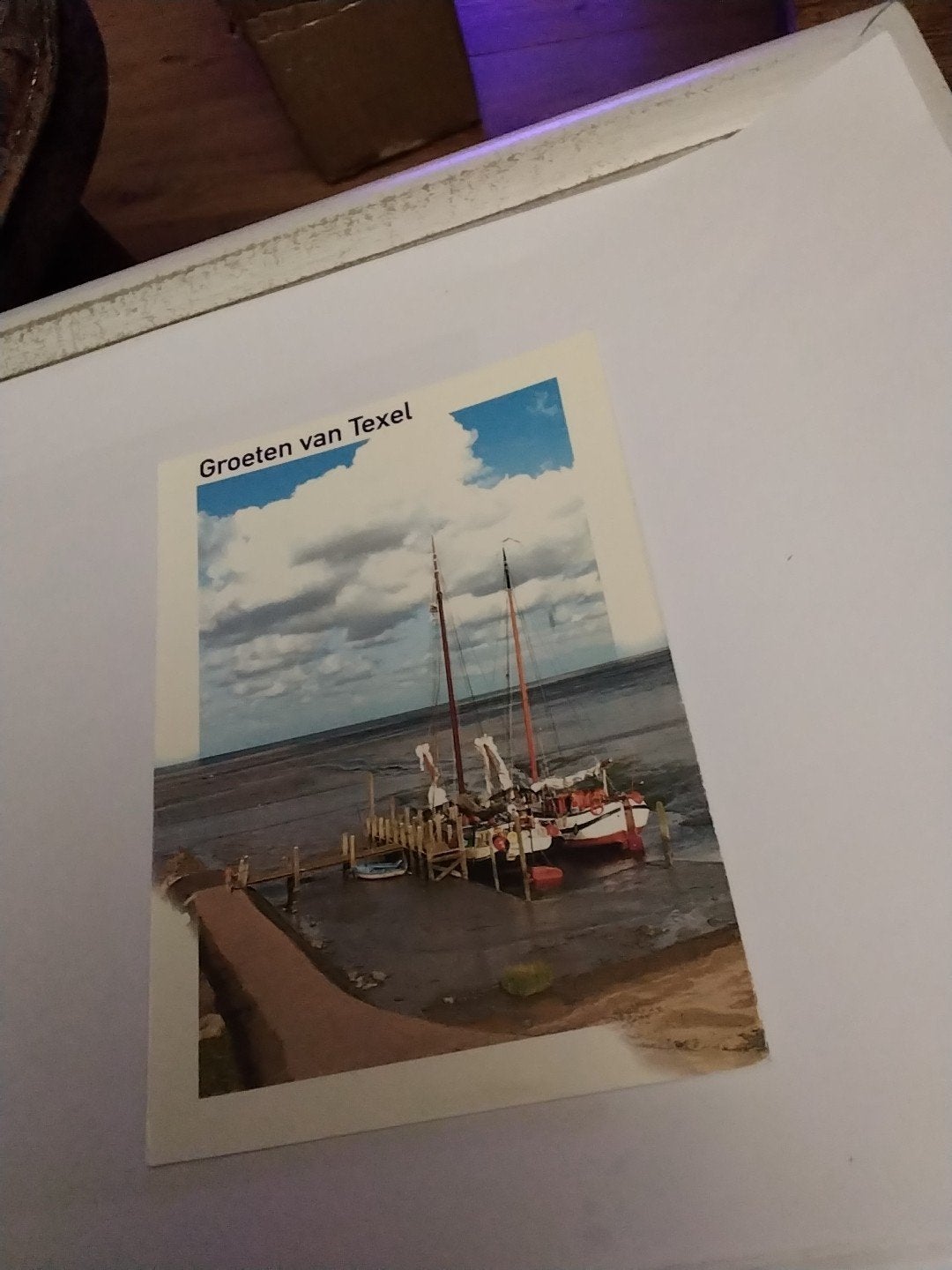 Ansichtkaart Groeten van Texel - Gelopen, Ophalen of Verzenden