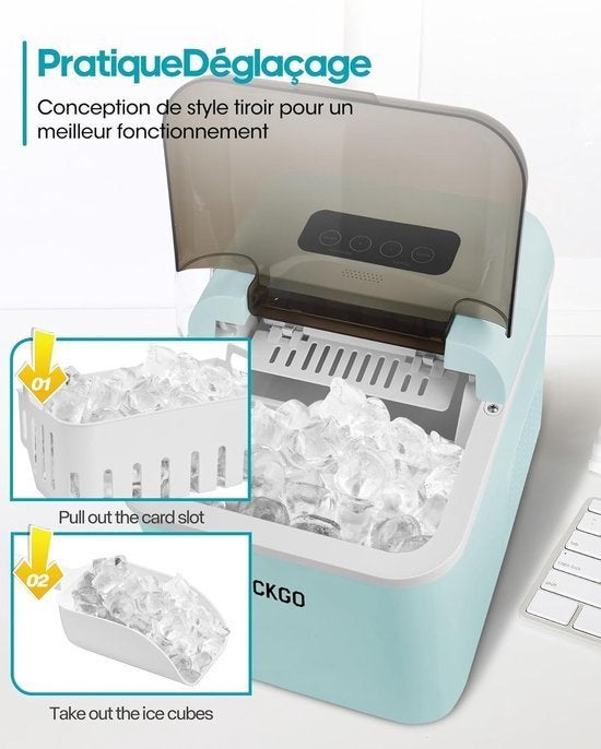 IJsblokjesmachine – IJsblokjesmaker – IJsblokjesapparaat, Corvance B.V., Verzenden, Nieuw, Corvancebol@gmail.com