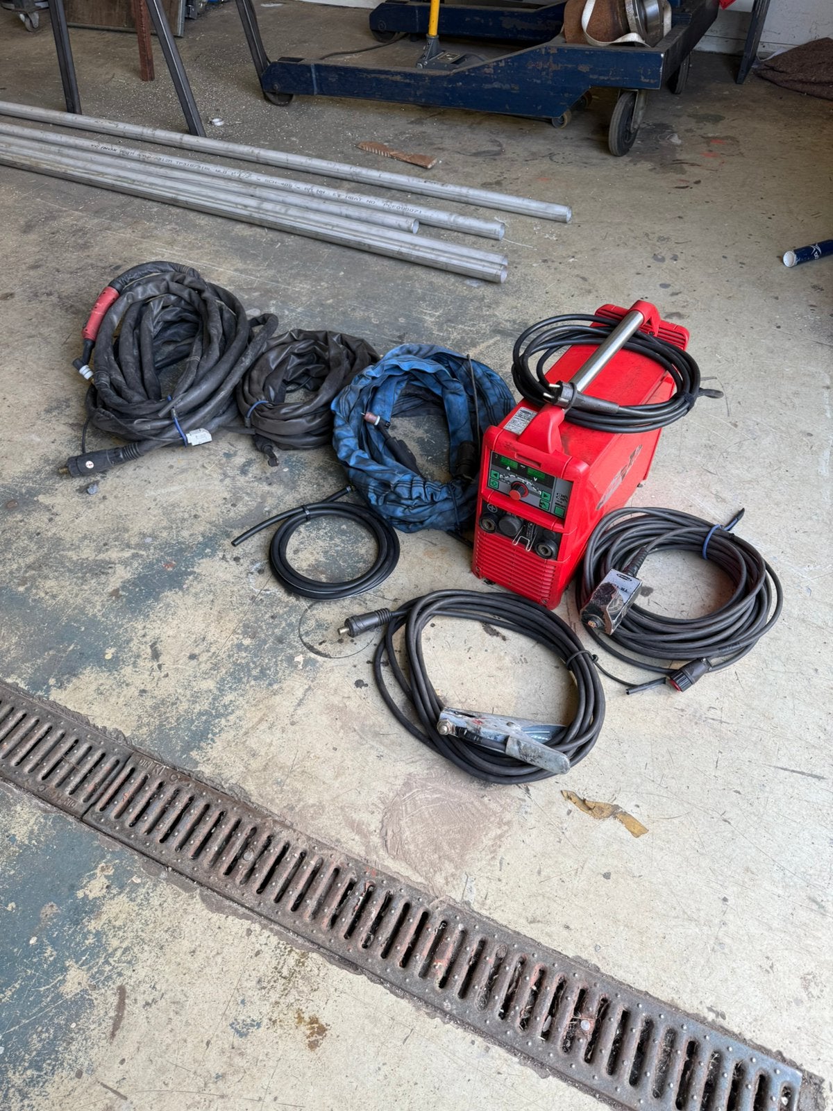 Fronius transtig 2200 job, complete set, Ophalen, Gebruikt, 150 tot 250 ampère, Tig