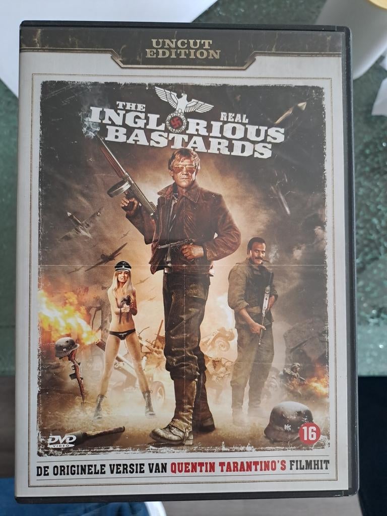 The real inglorious basterds (dvd), Alle leeftijden, Ophalen of Verzenden, Zo goed als nieuw