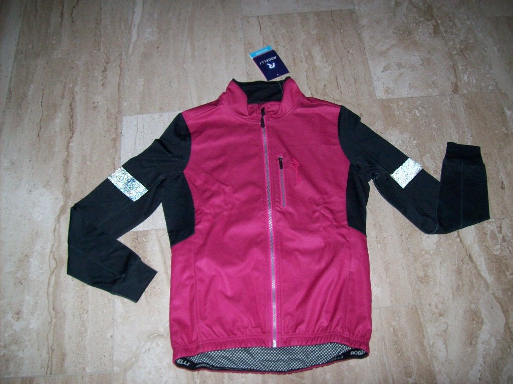 Rogelli Dames Winterjack Transition zwart/Cerise/Roze maat S, XS, Kinderen, Nieuw, Rogelli Sportswear