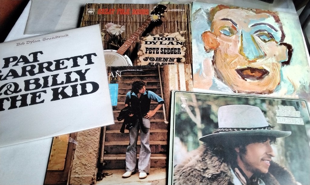 Prachtige Collectie LP's van BOB DYLAN 60's 70's Derde SET, Ophalen of Verzenden, Gebruikt, 12 inch