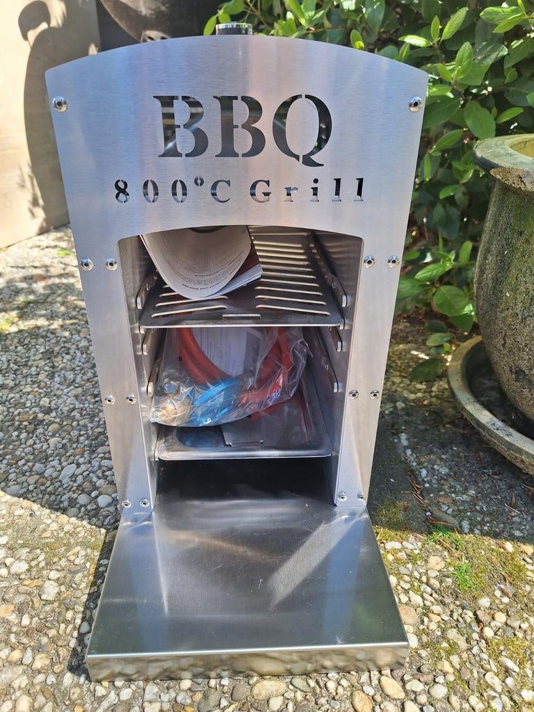 BBQ 800C Grill - Hoogwaardige RVS Gasgrill, Ophalen of Verzenden, Nieuw, BBQ 800°C Grill
