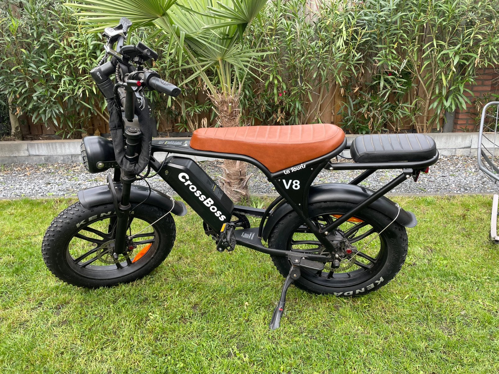 Fatbike crossboss v8 la souris, 59 cm of meer, Ophalen, Zo goed als nieuw, Overige merken