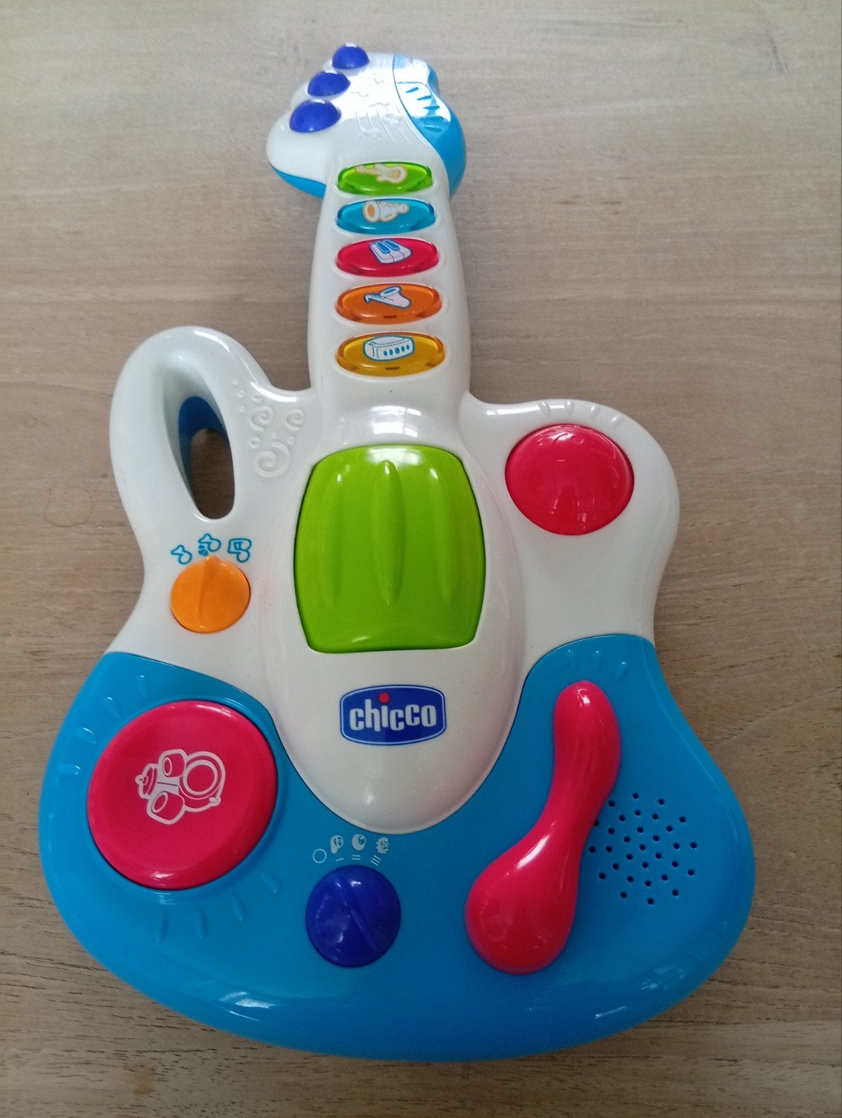 Chicco Baby Gitaar - Muzikaal Speelgoed met Licht en Geluid, Ophalen, Gebruikt, Overige typen, Met licht