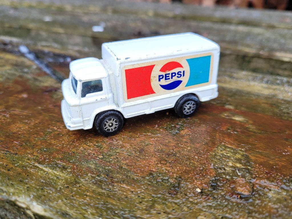model vintage vrachtwagen van pepsi, Ophalen of Verzenden, Nieuw, Auto