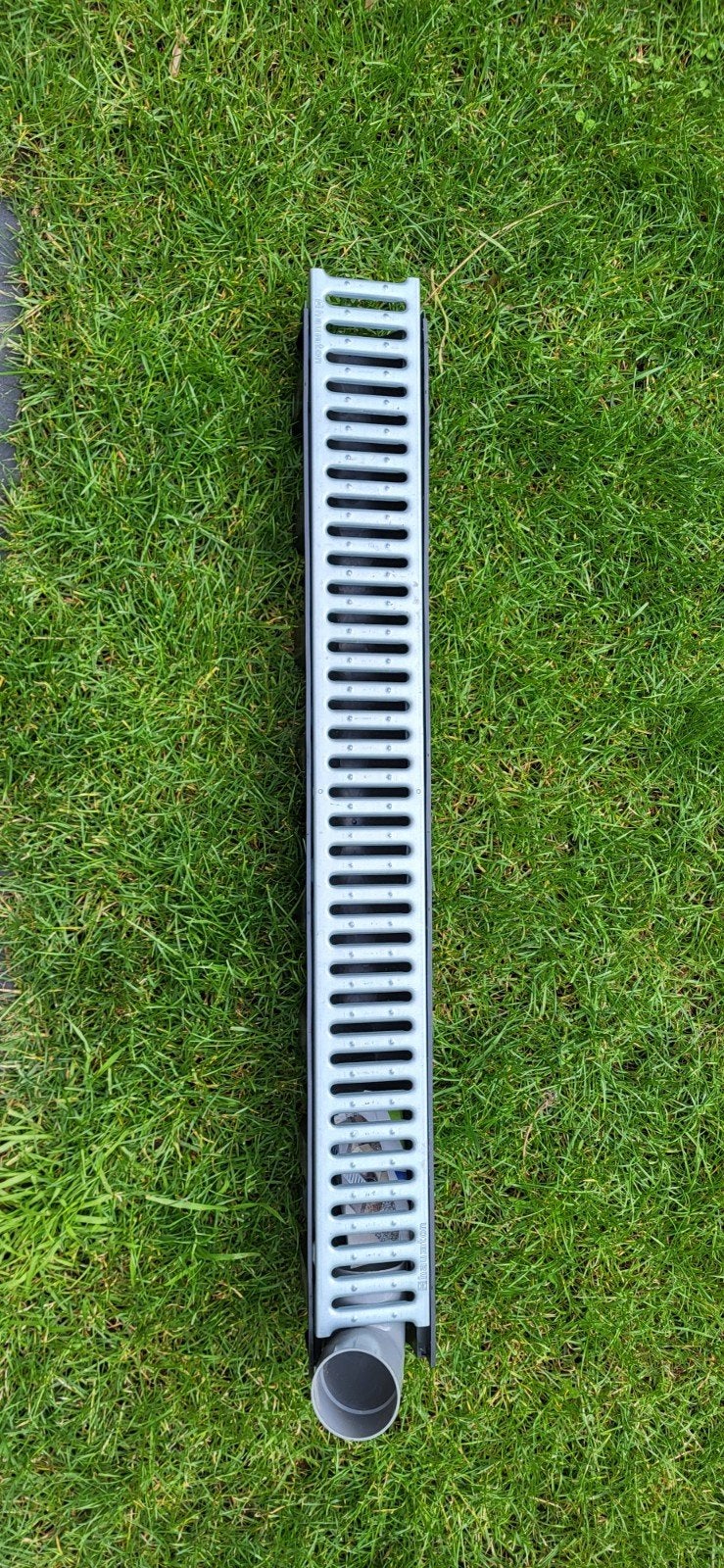 Regenwater goot drainage put gras terras NIEUW, Doe-het-zelf en Verbouw, Ophalen, Afvoer, Pvc, Nieuw