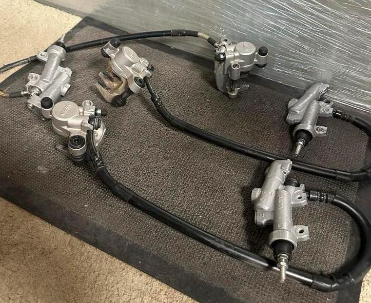 Nissin Hoofdremcilinder Achter Sport Yamaha YZ250F - YZ450F, Motoren, Ophalen of Verzenden, Gebruikt