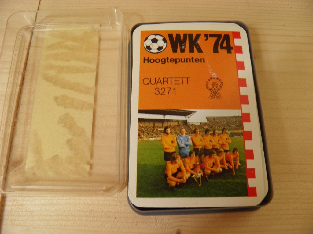 wk kaart spel wk 1974, Ophalen of Verzenden, Nieuw, Buitenlandse clubs, Spel