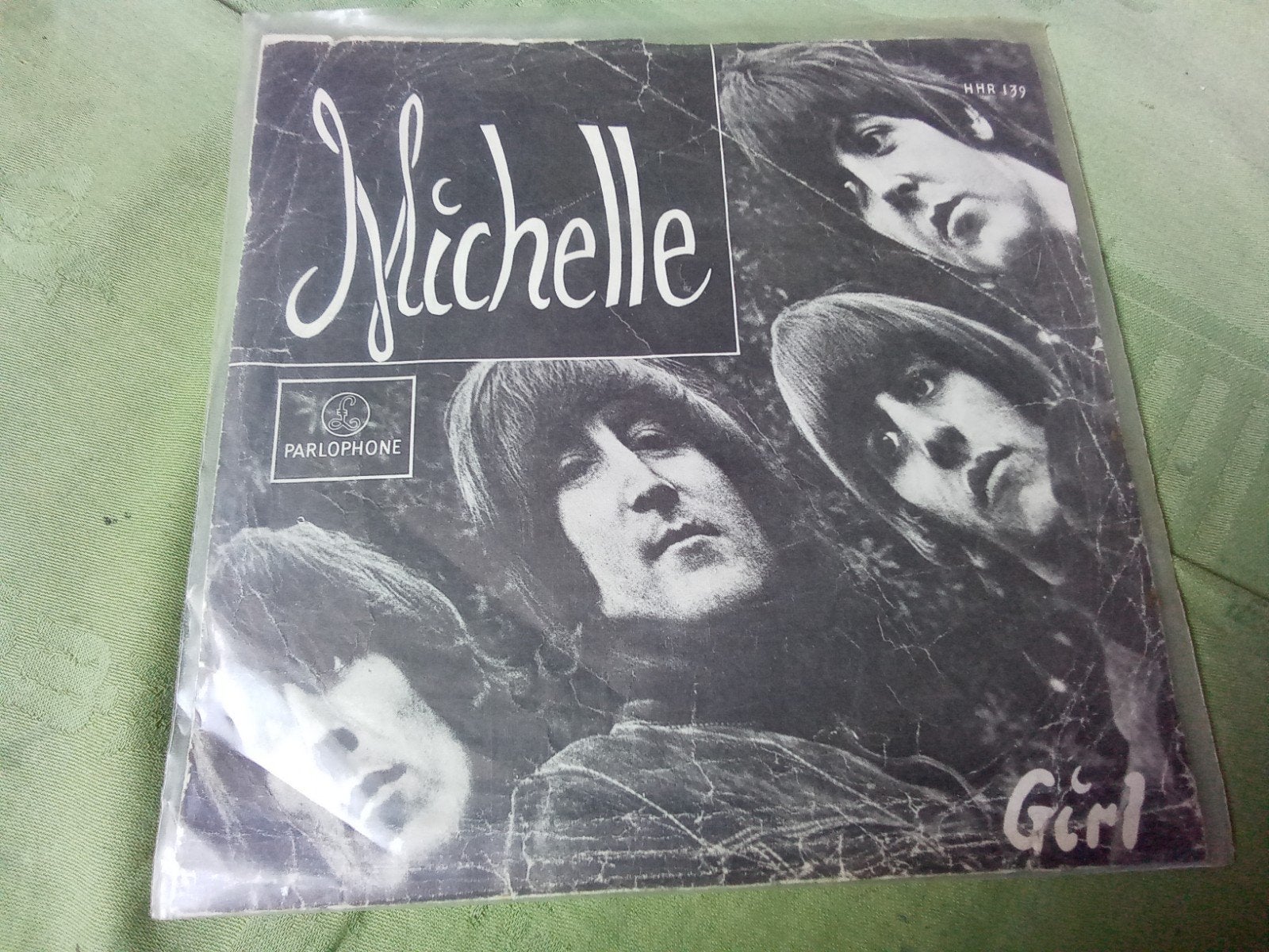 The Beatles.                   Michelle.   #.   Girl, Verzenden, Gebruikt, 7 inch, Pop