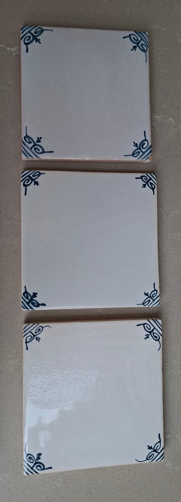 tegels friese witjes, met /zonder hoekdecor, sierrandje, Ophalen