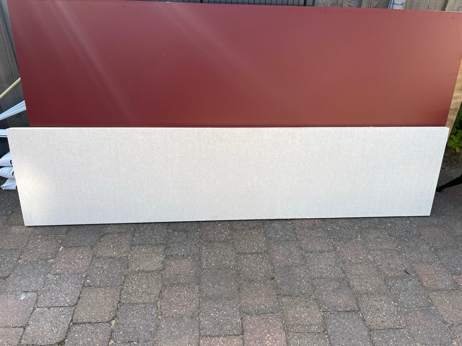 1 PIR isolatieplaat - 15mm fermacell + 30mm PIR, Doe-het-zelf en Verbouw, Isolatie en Afdichting, 4 tot 8 cm, Zo goed als nieuw