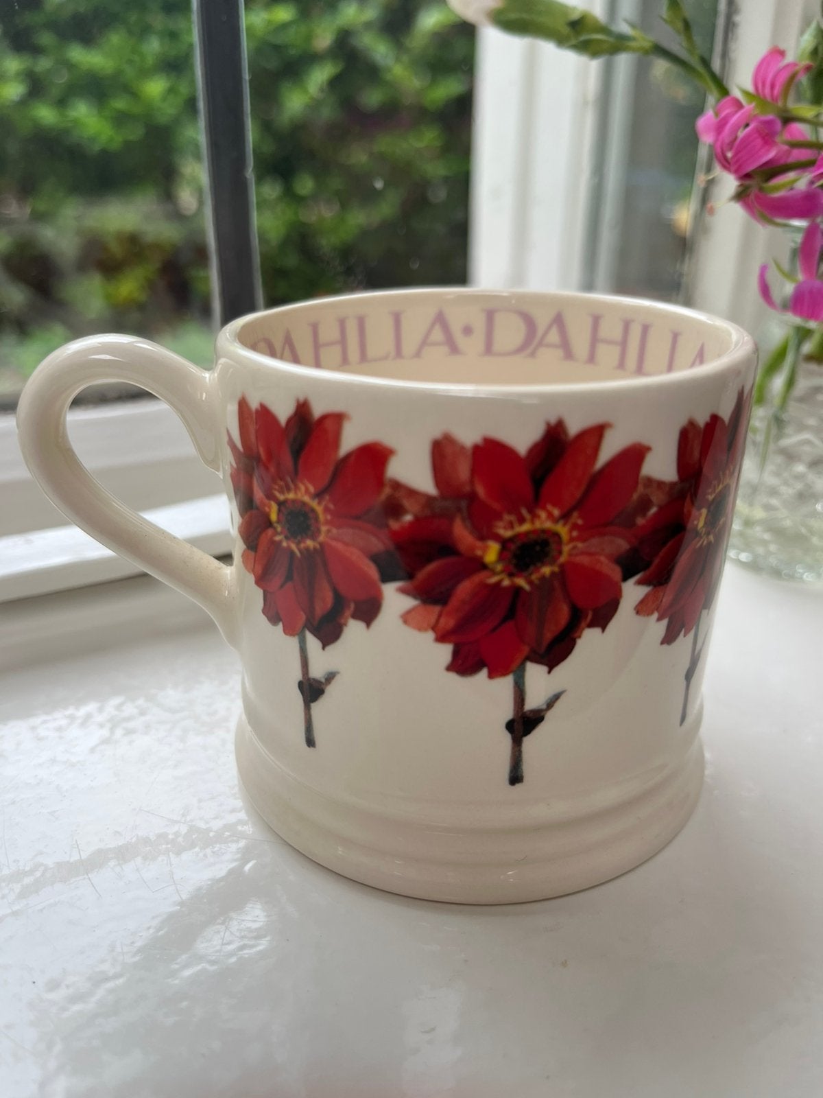 Nieuw! Dahlia’s baby mug, Emma Bridgewater Flowers, Huis en Inrichting, Keuken | Servies, Nieuw, Overige typen, Overige stijlen