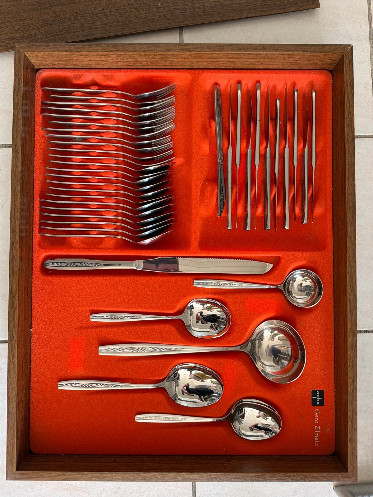 Gero Zilmeta Bestekset verzilverd 12-delig, Ophalen of Verzenden, Zo goed als nieuw, Gero, Bestekset