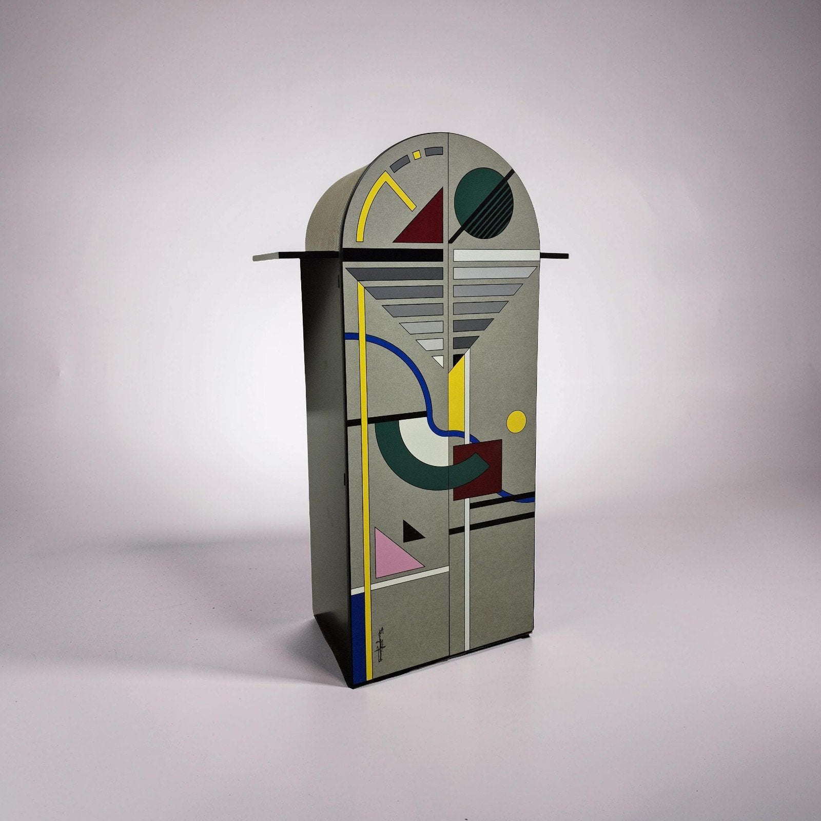 Memphis Milano stijl kast post modern, Huis en Inrichting, Ophalen, Gebruikt, ., Met lade(s)
