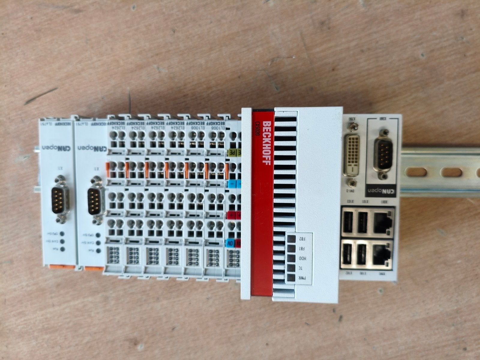 Beckhoff CX5020 Embedded PC met I/O-modules, Hobby en Vrije tijd, Elektronica-componenten, Verzenden