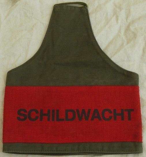 Schouderband, Armband, Armlet, Schildwacht, KL, 1980s.(Nr.5), Ophalen of Verzenden, Landmacht, Nederland, Kleding of Schoenen