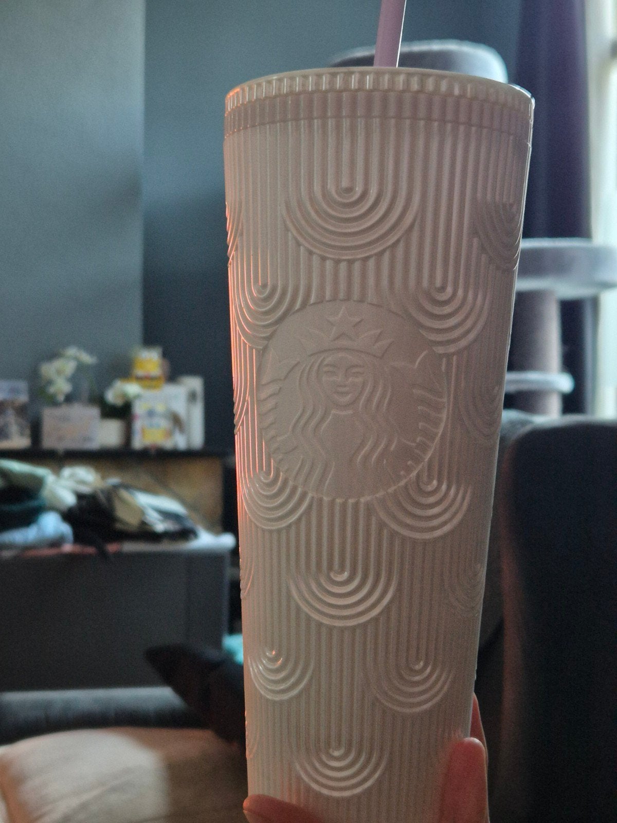Starbucks Tumbler Pearl White Mermaid - Zeldzame Uitgave new, Huis en Inrichting, Kunststof, Overige typen, Nieuw, Ophalen of Verzenden