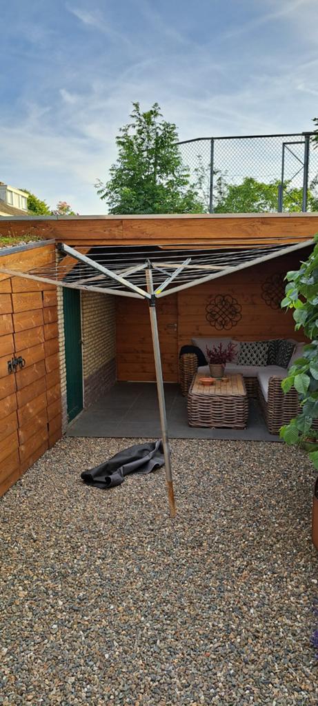 Brabantia Droogmolen met Hoes, Tuin en Terras, Droogmolens en Wasrekken, Zo goed als nieuw, Droogmolen, Ophalen