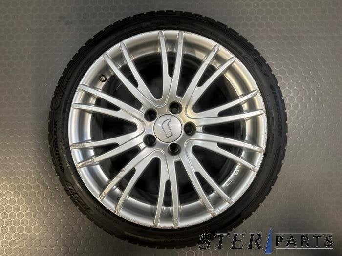 Sportvelgenset + banden van een Mercedes SLK, Gebruikt, -, -, Ophalen of Verzenden