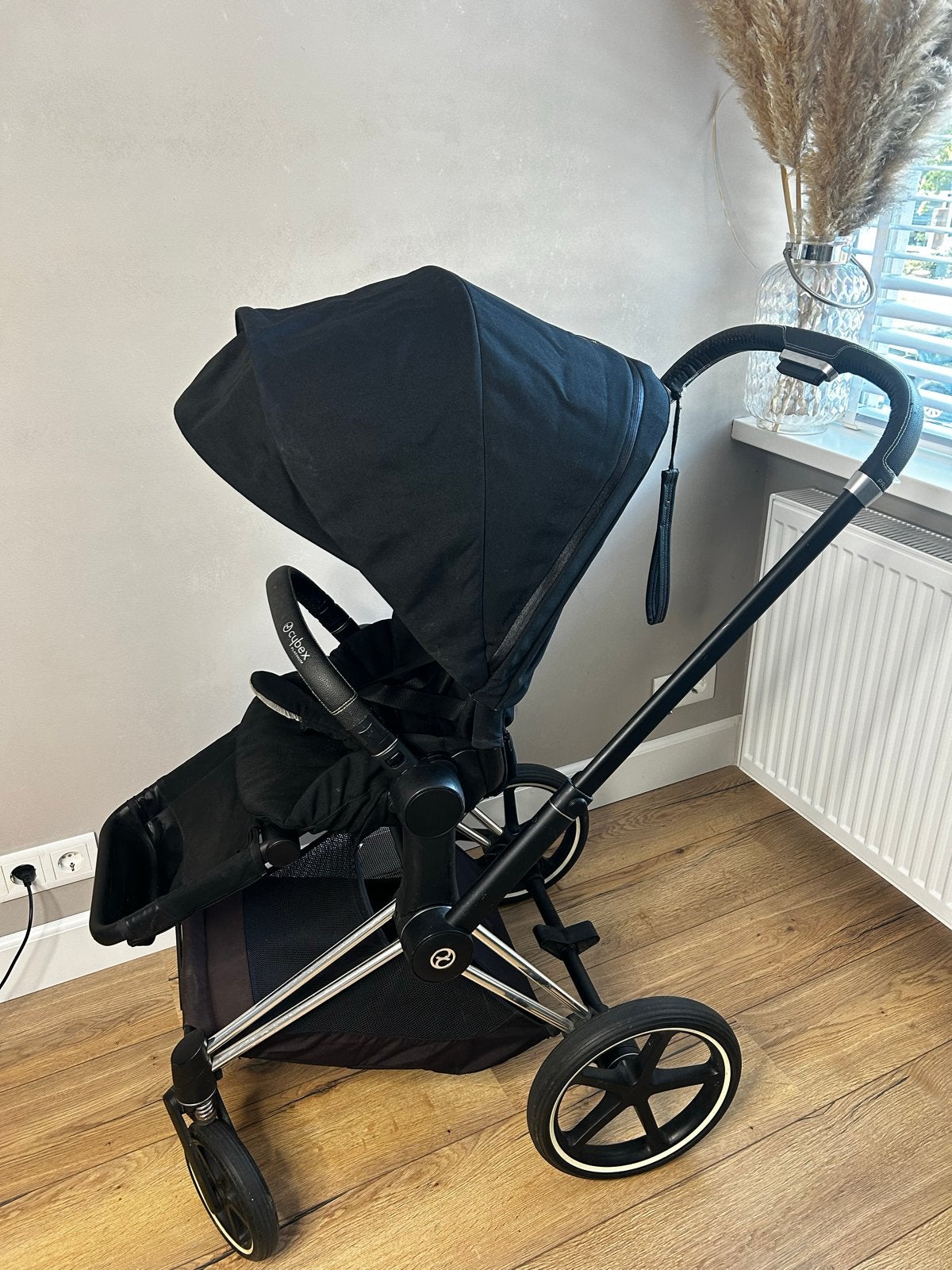 Cybex Priam Platinum kinderwagen met voetenzak, Ophalen, Gebruikt, Kinderwagen, Overige merken