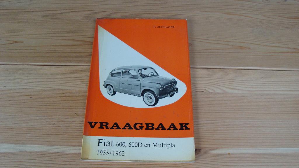 vraagbaak Fiat 600, 600D en Multipla 1955-1962, Verzenden