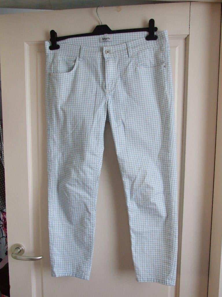 Angels nieuwe broek wit/lichtblauw maat 42, Meerkleurig, Maat 42/44 (L), Nieuw, Ophalen of Verzenden