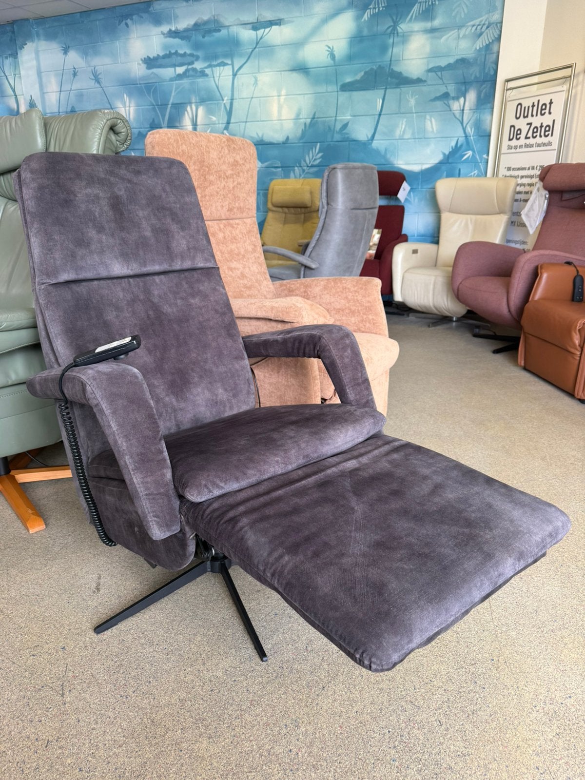 De toekomst sta op stoel relax fauteuil gratis bezorging