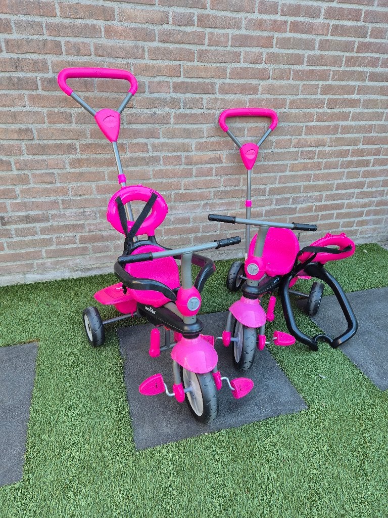 SmarTrike driewieler, Ophalen, Zo goed als nieuw, Smartrike, Duwstang