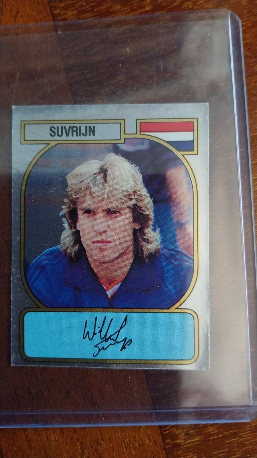 Panini Voetbal 89 sticker #359 - Wilbert Suvrijn, Verzamelen, Ophalen of Verzenden, Zo goed als nieuw, Poster, Plaatje of Sticker