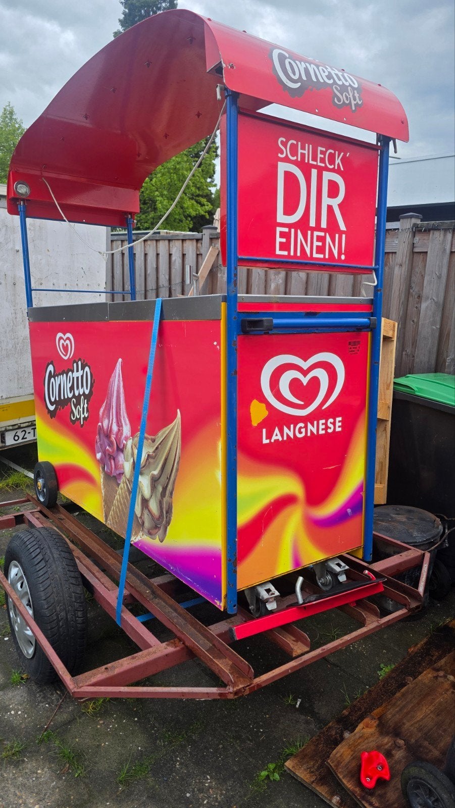 ijskar OLA inclusief aanhanger, Ophalen, Gebruikt