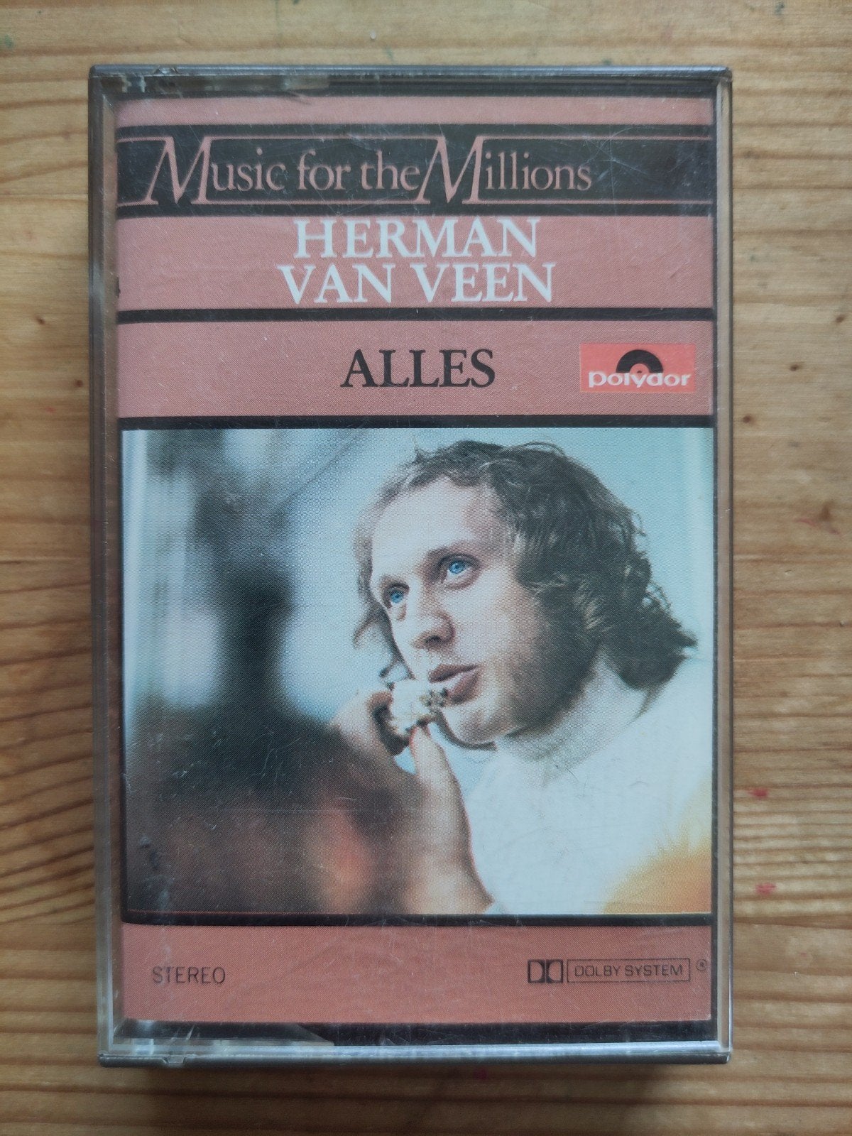 Herman van Veen - Alles (Music for the Millions) Cassette, Cd's en Dvd's, Gebruikt, 1 bandje, Ophalen of Verzenden, Voorbespeeld