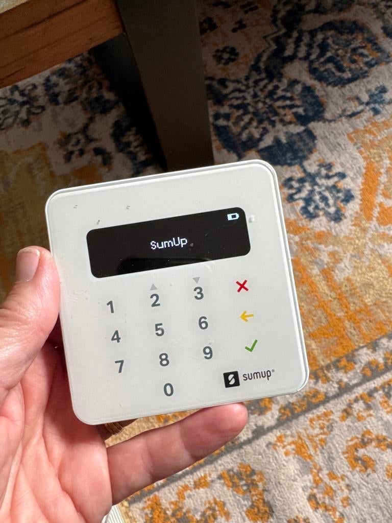 SumUp Air Pinapparaat - Draagbaar en Contactloos, Ophalen of Verzenden, Zo goed als nieuw