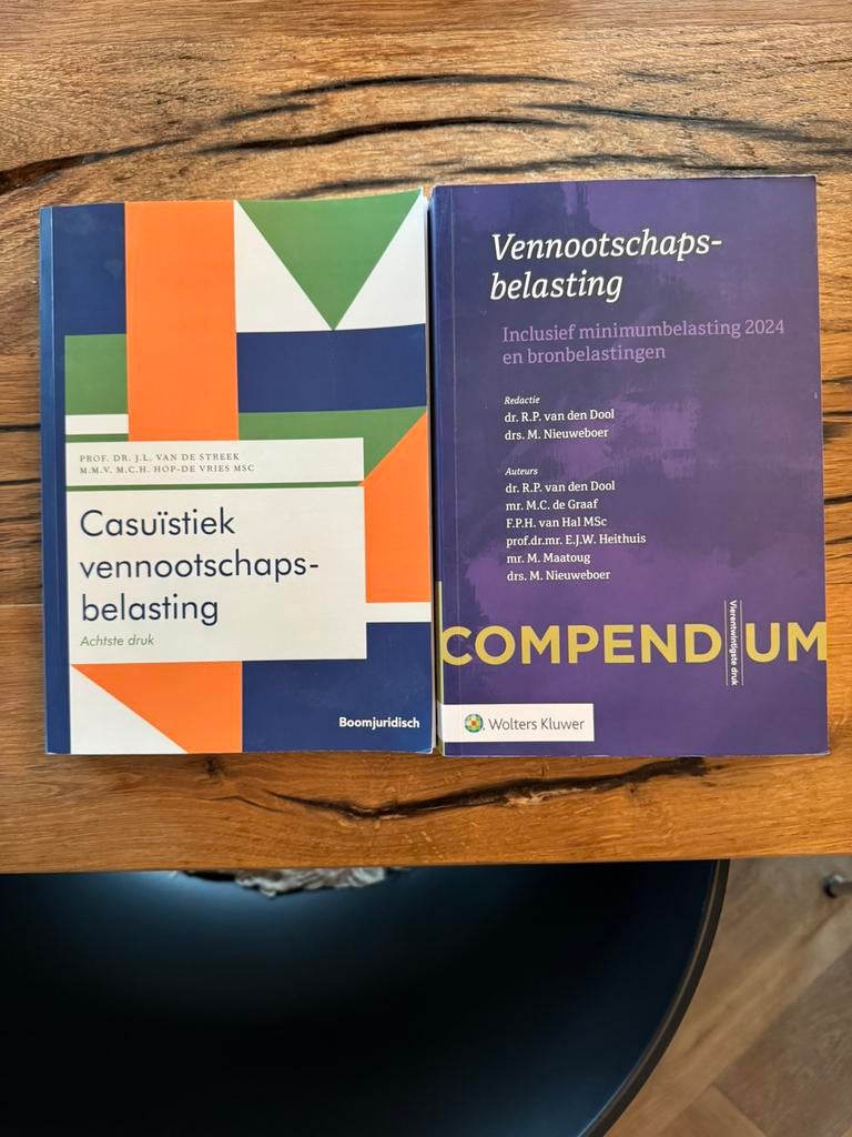 Casuïstiek & Compendum Vennootschapsbelasting, Boeken, Ophalen of Verzenden, Zo goed als nieuw